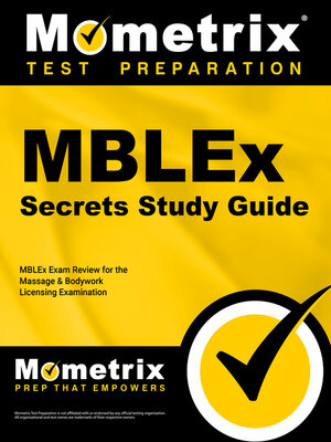 cover image of MBLEx Secrets Study Guide